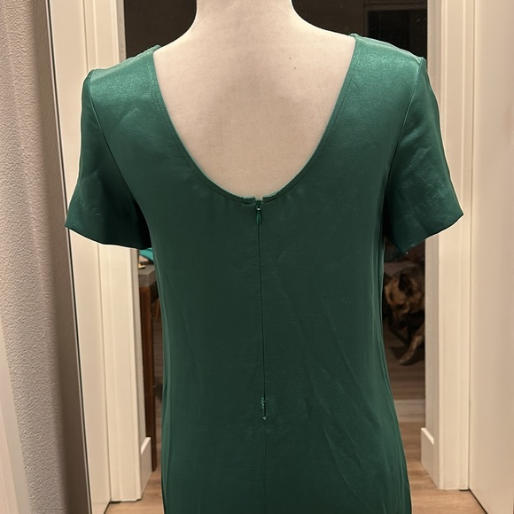 Staud Satin Green Maxi Dress - Picture 8 of 11